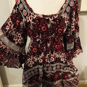 World Market Boho Top